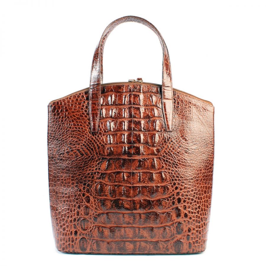 Light Brown Magnolia Tote Bag