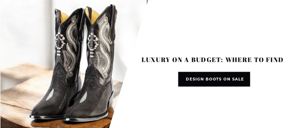 Luxury on a Budget: Where to find the BEST exotic leather boots on Sale