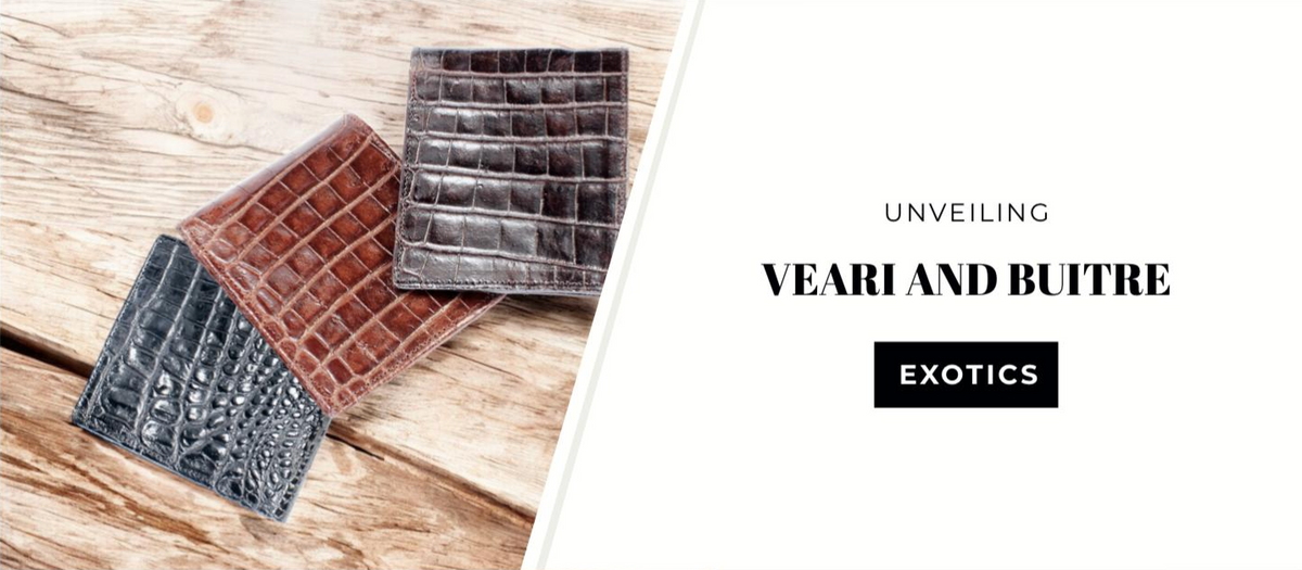 Crocodile Wallets, Alligator Cozumel & Buitre Exotics: VEARI