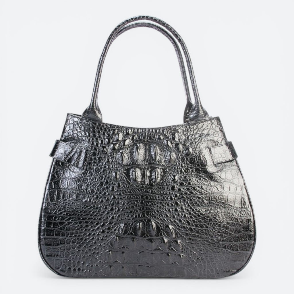 Black Leather Shoulder Bag