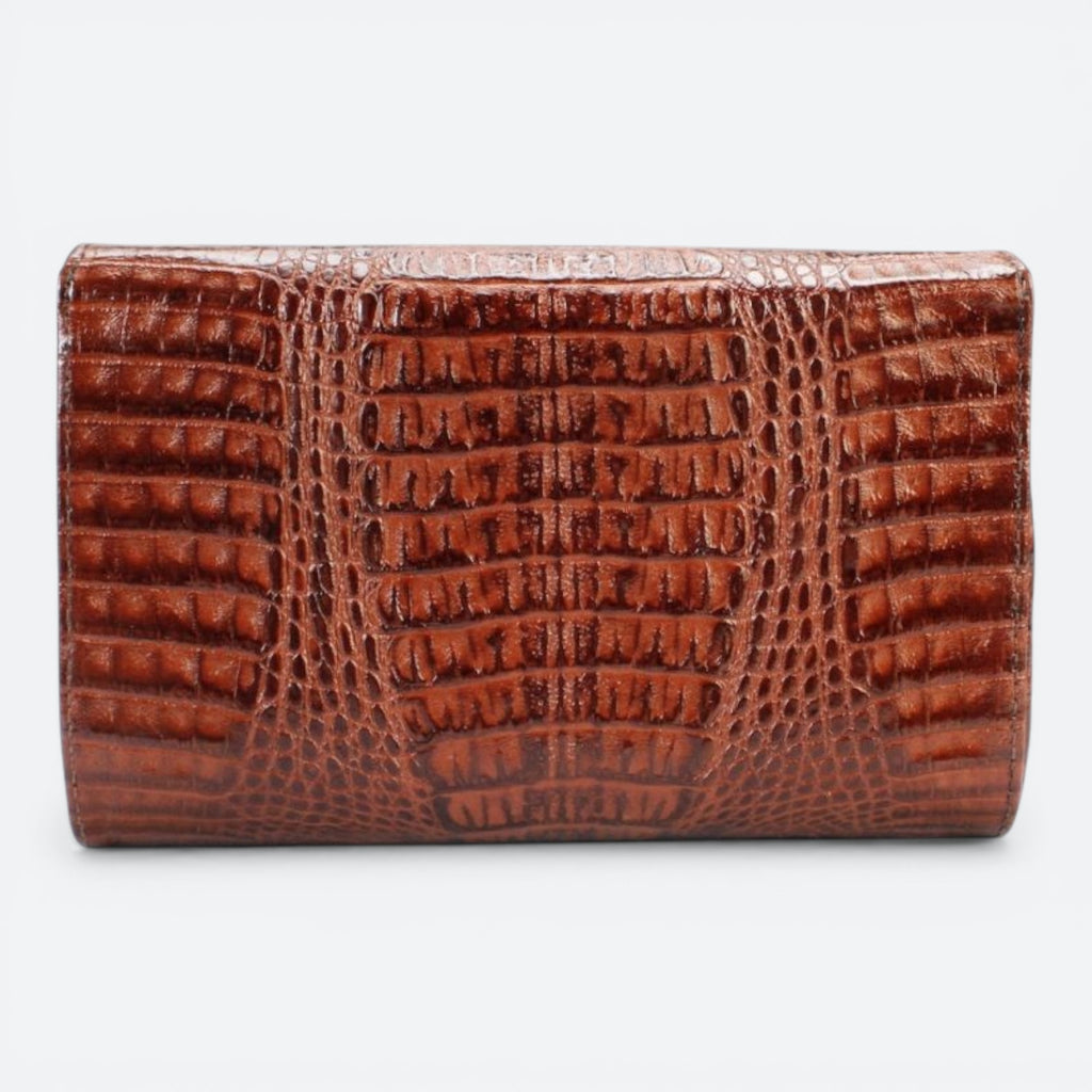 brown vegas nights clutch