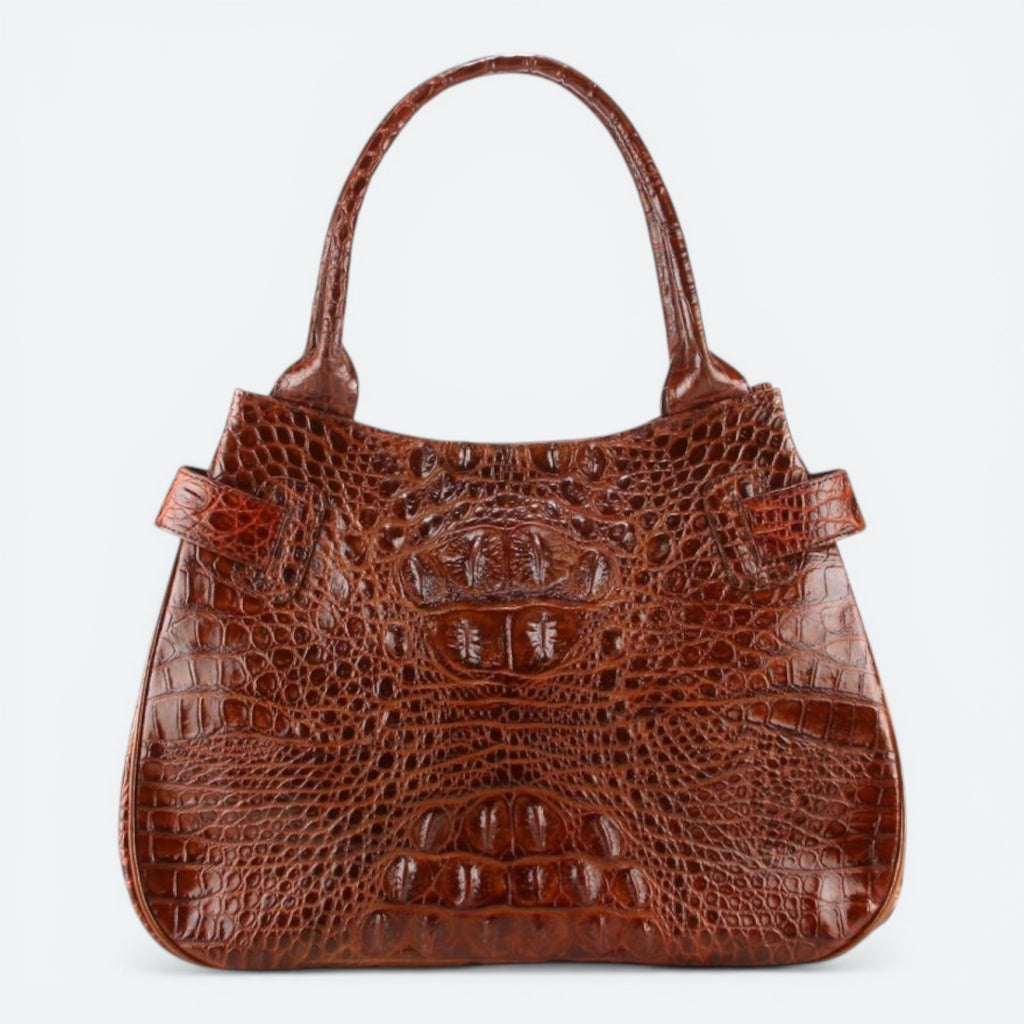Brown Leather Shoulder Bag