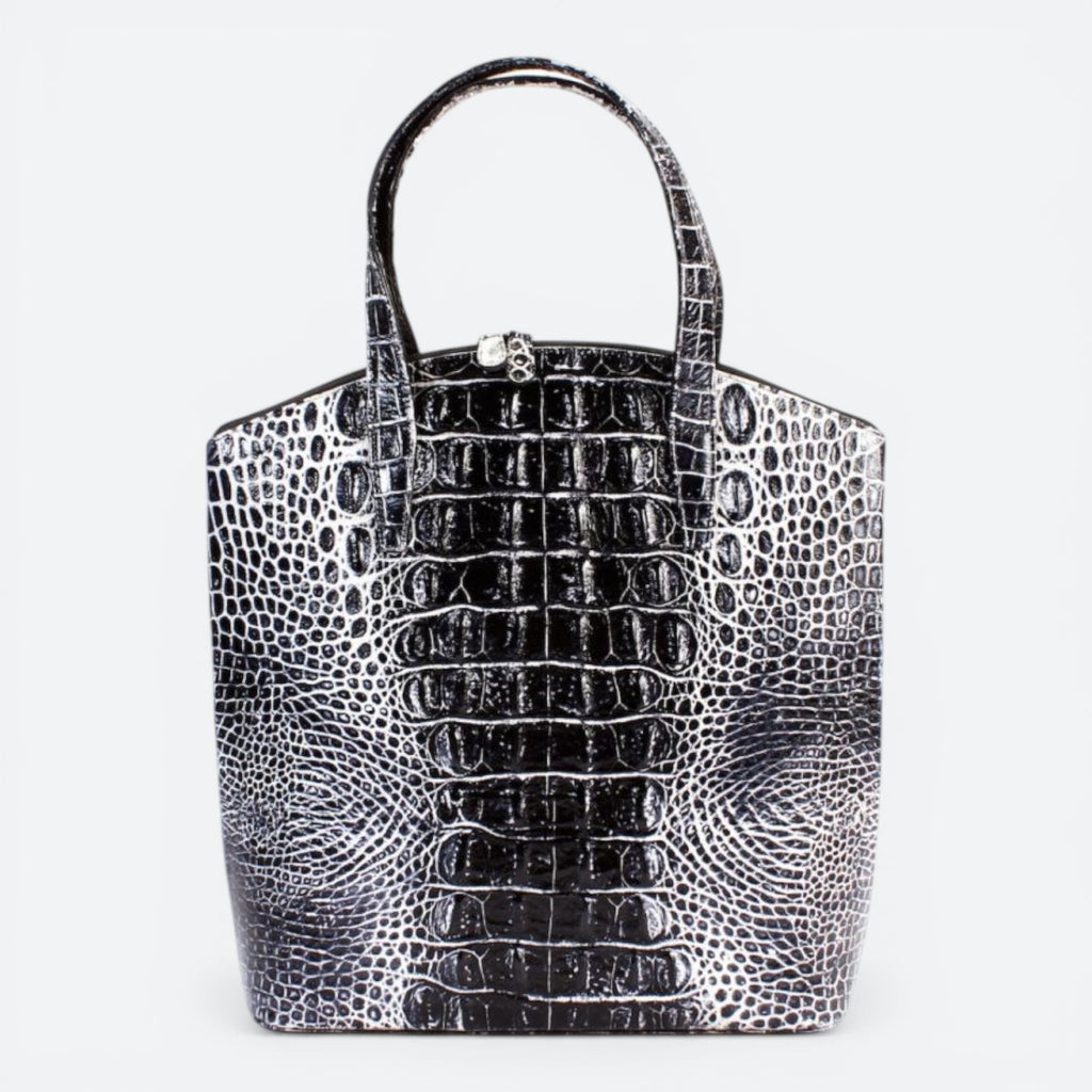 crocodile leather bag