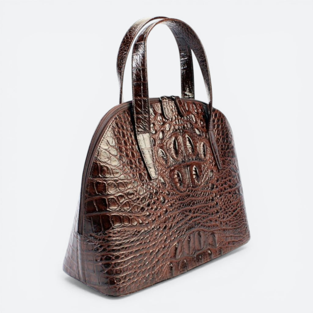 Dark Brown American Carryall Medium Satchel