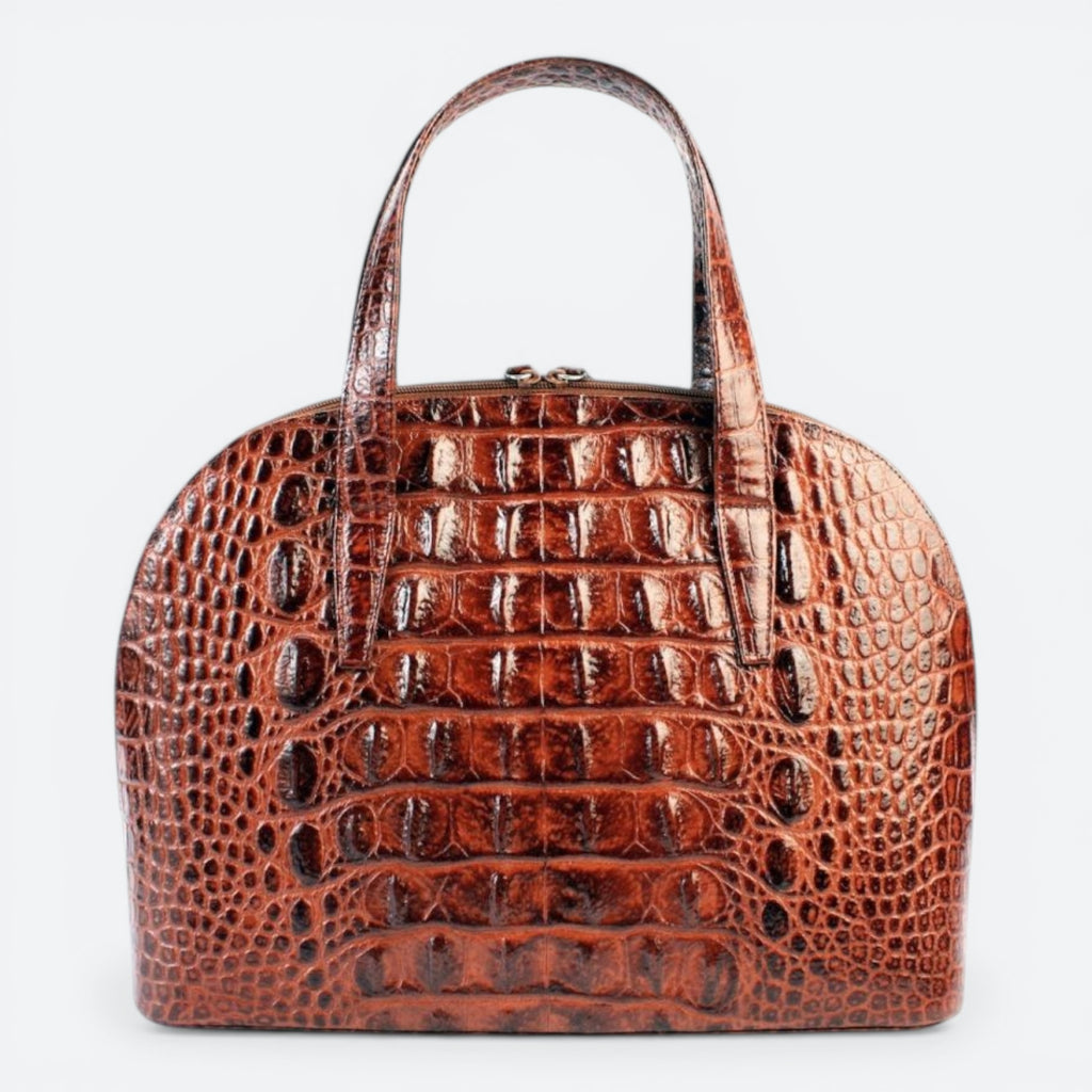 Light Brown American Carryall Medium Satchel