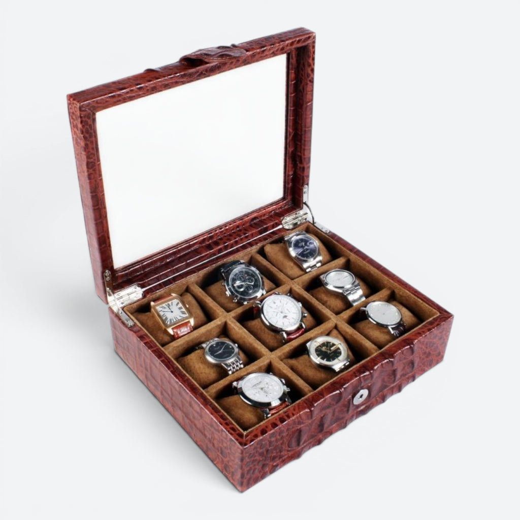 Caja de reloj exótica