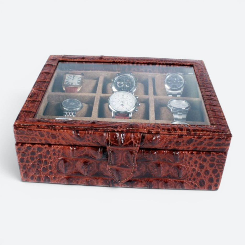 Caja de reloj exótica