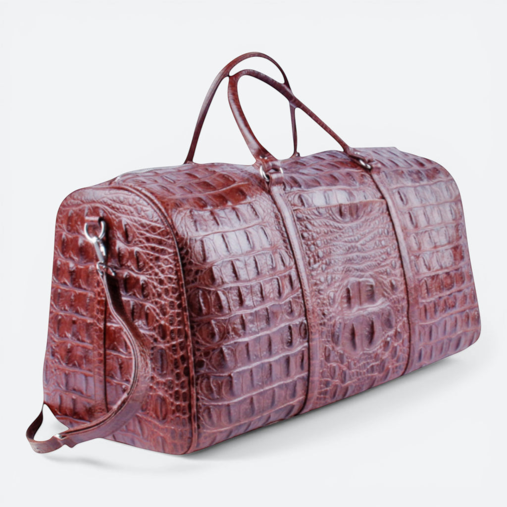crocodile leather bag