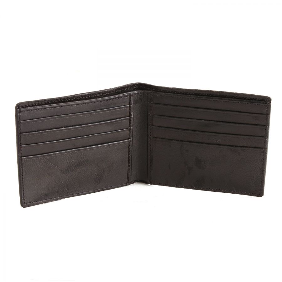 Black Genuine Stingray Bifold Wallet - VEARI