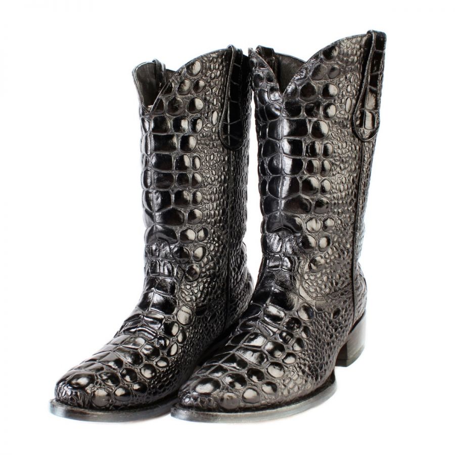 Crocodile Leather Boots
