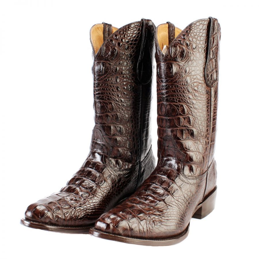 Dark brown buitre boots